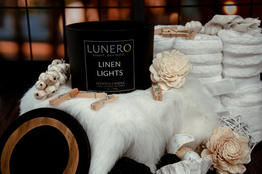 Linen Lights 12.5oz Candle