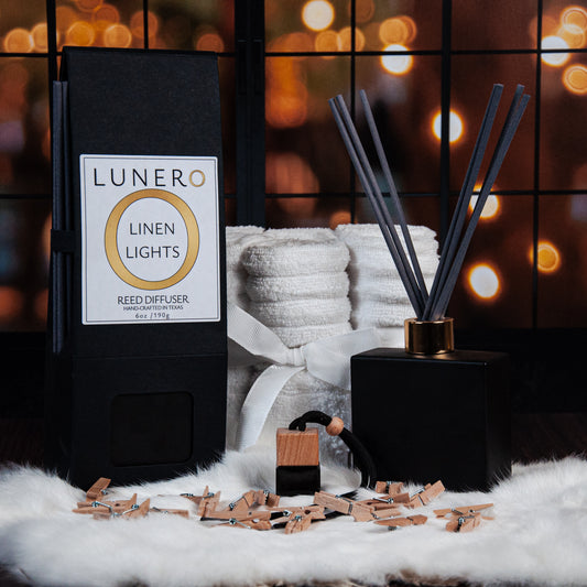 Linen Lights Vehicle Diffuser